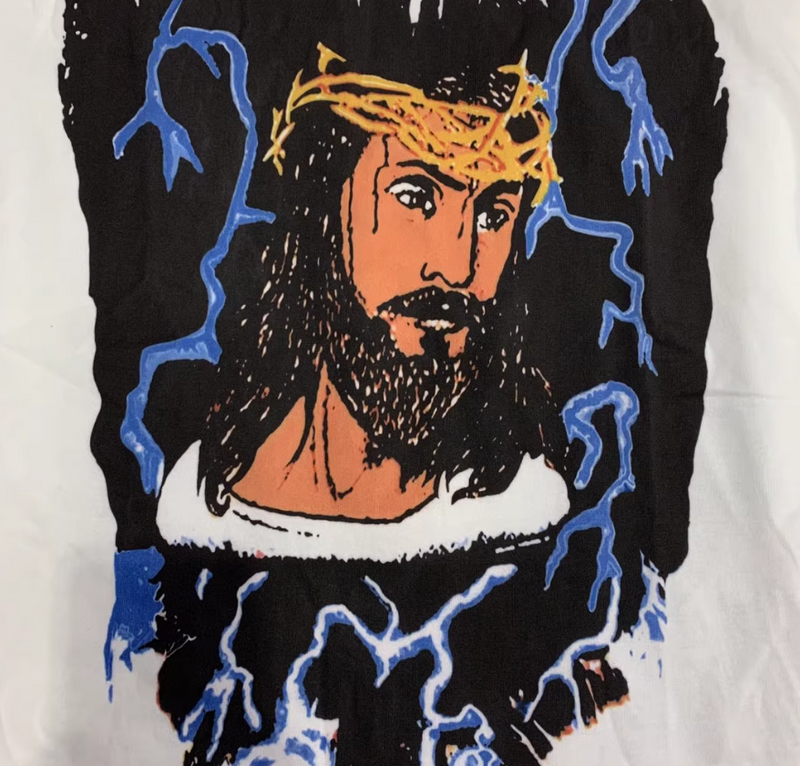 Camiseta Sunday Service x Jesus Is King Lightning Tee - Encomenda