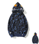Moletom BAPE Shark Camo Dual 2025S Full Zip - Encomenda