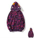 Moletom BAPE Shark Camo Dual 2025S Full Zip - Encomenda