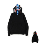 Moletom BAPE Shark Black Colors Full Zip - Encomenda