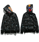 Moletom BAPE Shark Camo Galaxy Full Zip - Encomenda