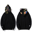 Moletom BAPE Shark Camo Face Full Zip - Encomenda