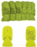 Balaclava Travis Scott JACKBOYS Cover Neon Mask Green - Encomenda