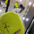 Balaclava Travis Scott JACKBOYS Cover Neon Mask Green - Encomenda