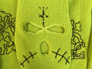 Balaclava Travis Scott JACKBOYS Cover Neon Mask Green - Encomenda