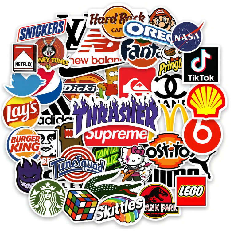 STICKERS ADESIVOS ALEATORIOS