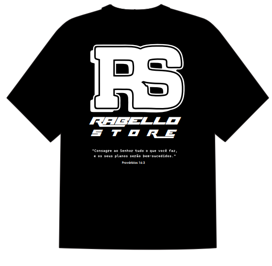 Camiseta Rabello Store '2026'  Oversized