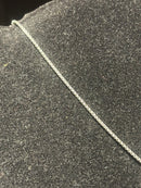 Corrente Prata Pingente Barra 60 CM - Pronta Entrega