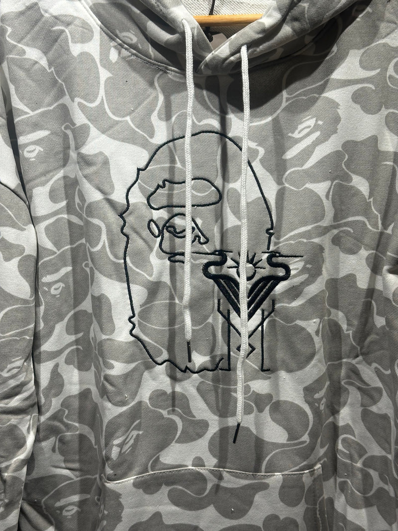 Moletom BAPE X Inter Miami FC White - Pronta Entrega