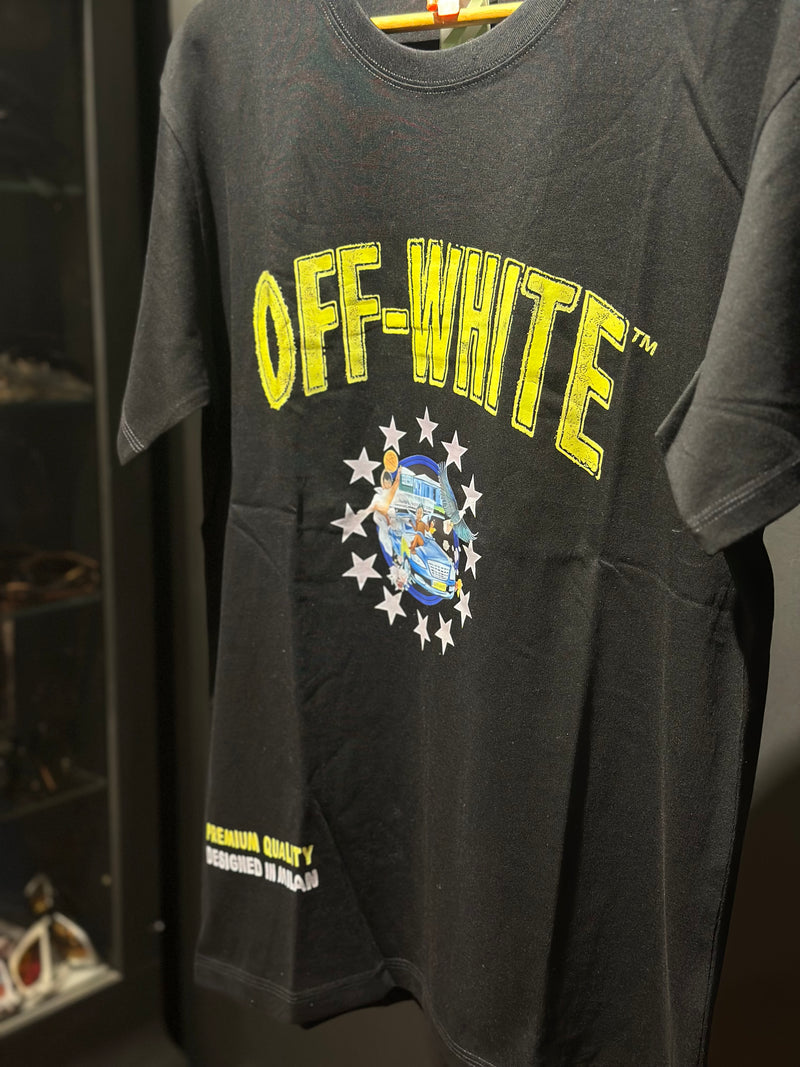 Camisa Off-White Kid In The Car Black - Pronta Entrega