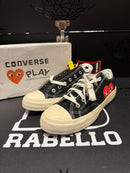 Tênis Converse Chuck 70 X Comme des Garçons Low Preto - Pronta Entrega