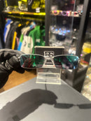 Óculos Oakley Lupa Do Vilão Lente Espelhada Verde - Pronta Entrega