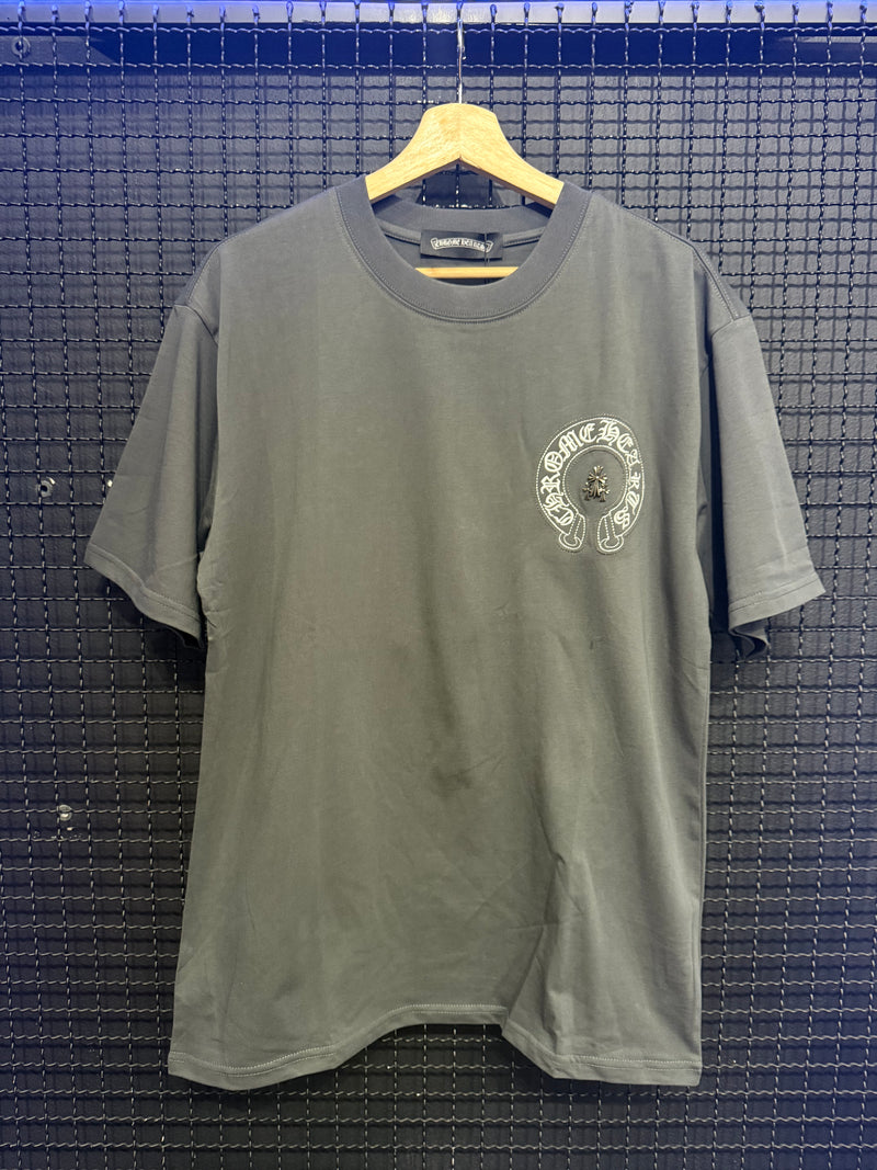 Camiseta Chrome Hearts Horseshoe Grey - Pronta Entrega