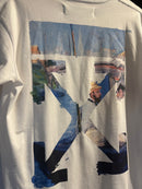 Camiseta OFF-WHITE Classic ‘Dock Paint’ 2019 Branco - Pronta Entrega