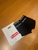 Supreme Pack Cueca Boxer 2 Peças Preta - Pronta Entrega
