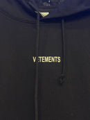 Blusa Moletom Vetements Black - Pronta Entrega