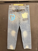 Calça Jeans Travis Scott Cactus Jack x Fragment Design - Pronta Entrega