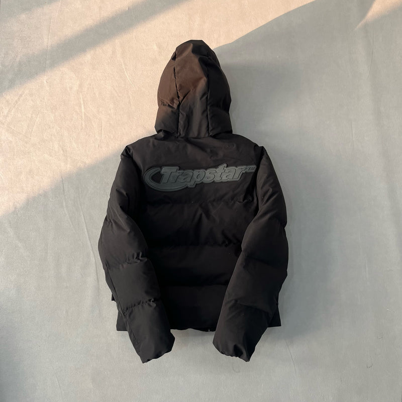 Jaqueta Puffer Trapstar Hyperdrive Preto - Encomenda