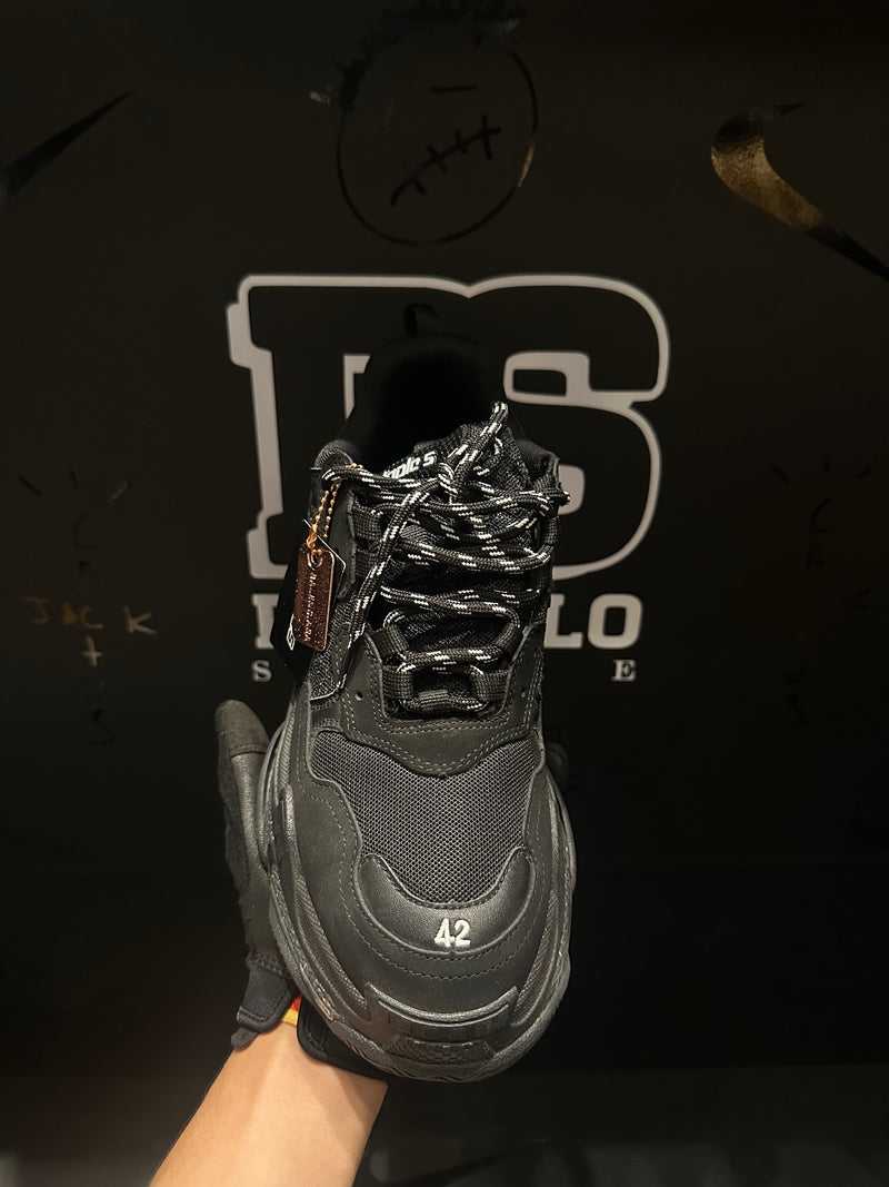 Tênis Balenciaga Triple S Black - Pronta Entrega