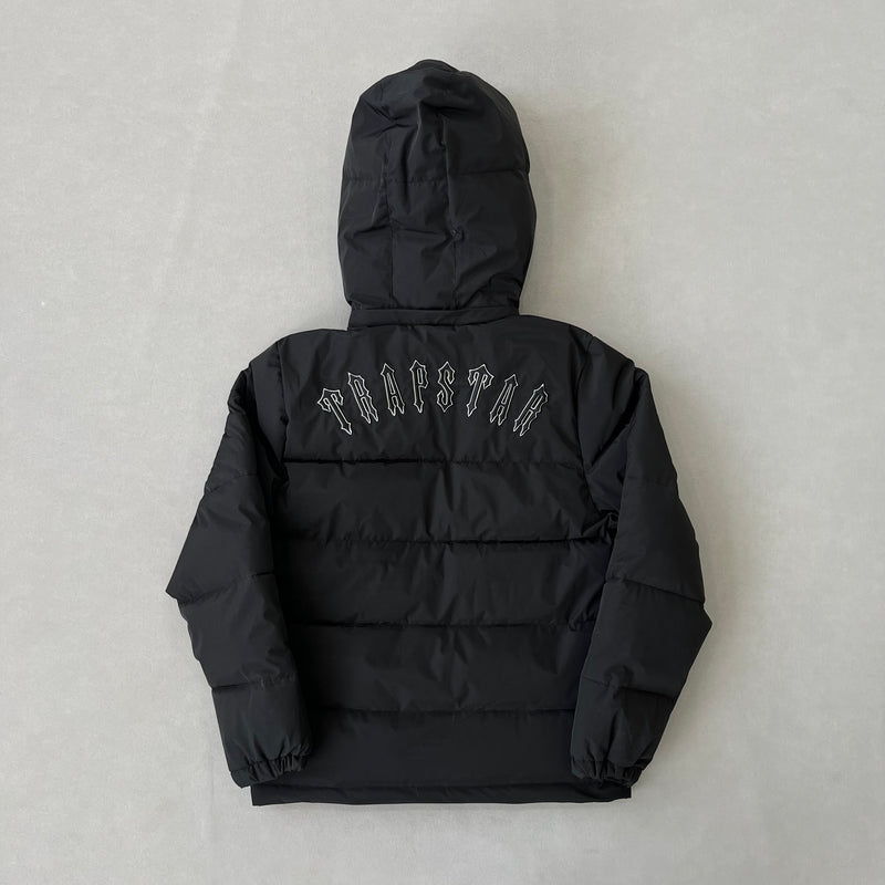 Jaqueta Puffer Trapstar Iron Gate Black - Encomenda