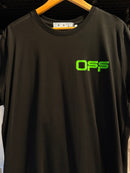 Camiseta OFF WHITE Jerry Slim Preta - Pronta Entrega