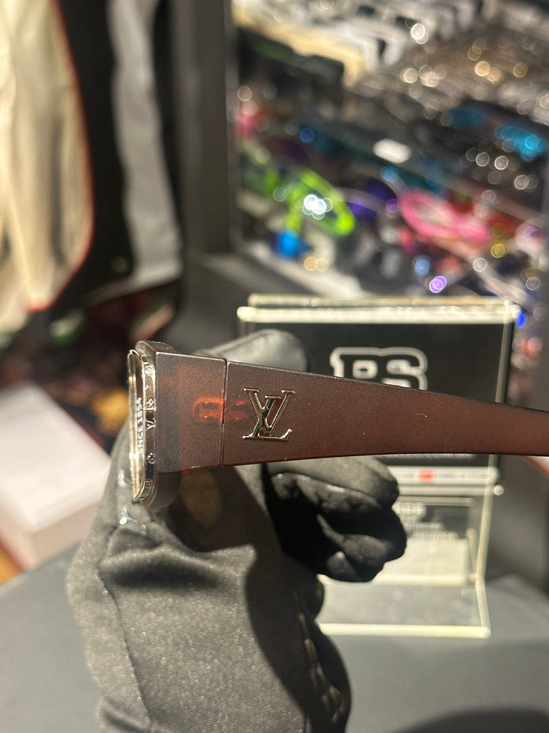 Óculos Louis Vuitton Supervision Squared Brown - Pronta Entrega