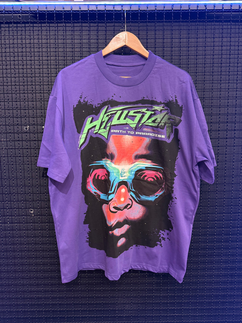 Camiseta Hellstar Goggles Purple - Pronta Entrega