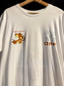 Camiseta Off-White Jerry ‘Faster’ Branca - Pronta Entrega