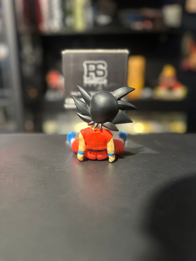 Boneco Dragon Ball Son Goku Criança Dormindo - Pronta Entrega