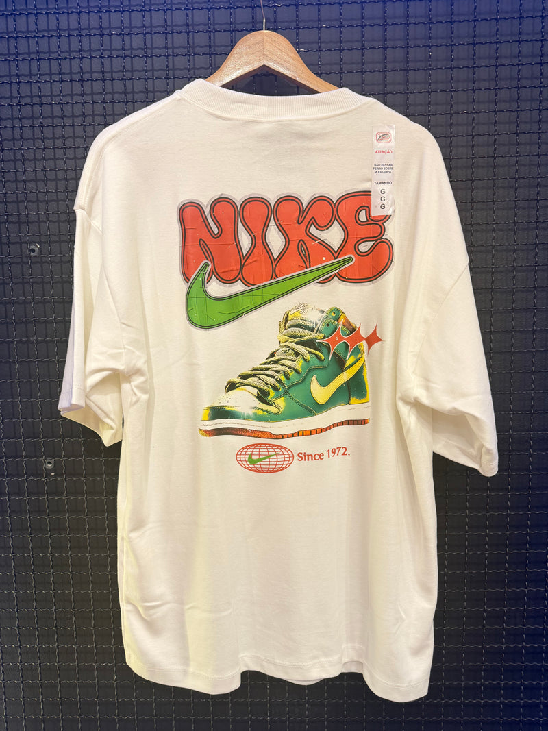 Camiseta Nike Oversized Swoosh Jordan Branca - Pronta Entrega
