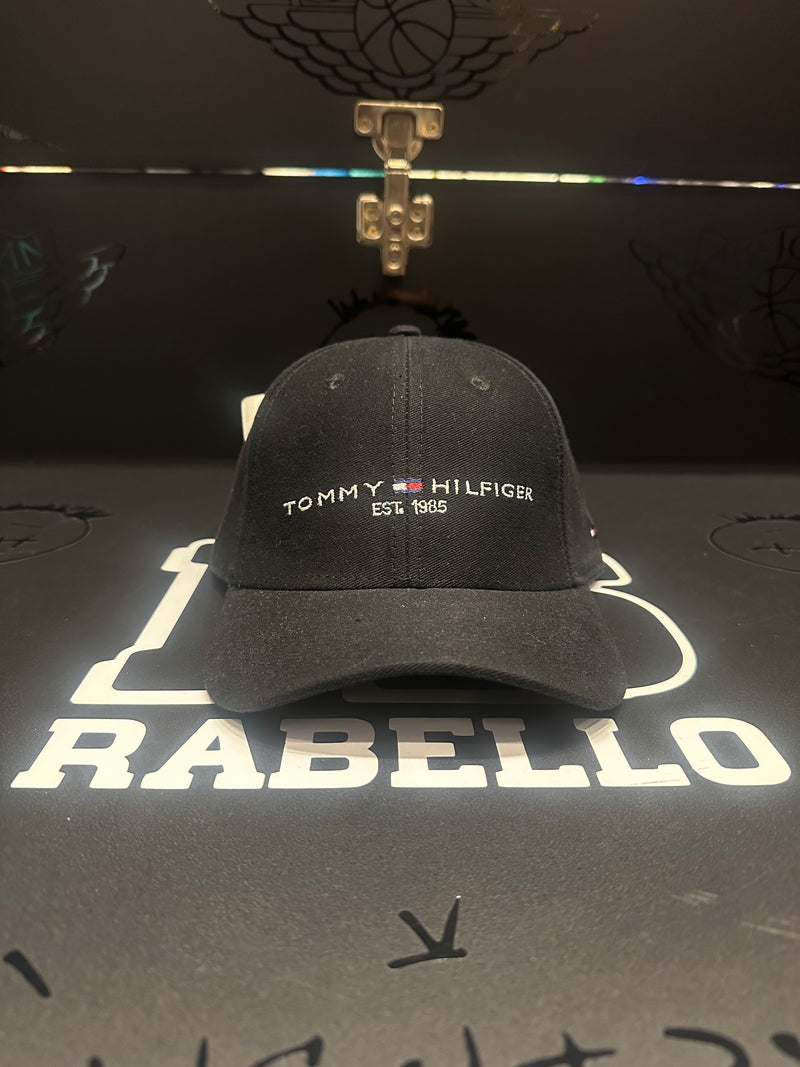 Boné Aba Curva Tommy Hilfiger Preto - Pronta Entrega