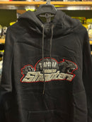 Moletom Trapstar London Shooters Preto/Vermelho - Pronta Entregar