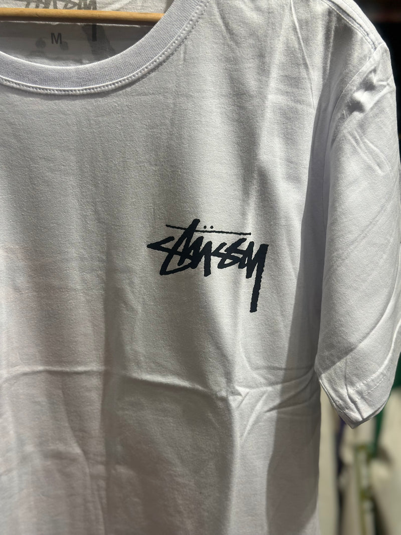 Camisa Stussy Dados Branca - Pronta Entrega