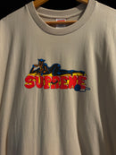 Camiseta SUPREME Woman Cat Bege  - Pronta Entrega