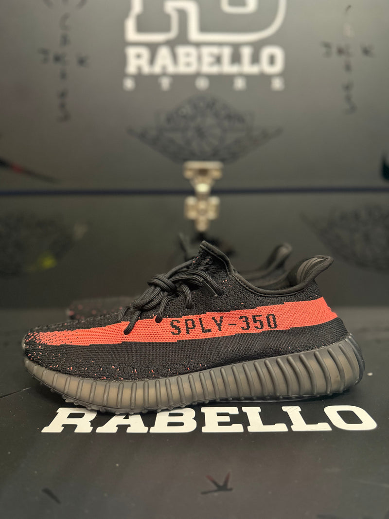 Tênis Yeezy Boost 350 v2 Core Black Red - Pronta Entrega