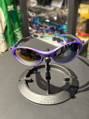 Óculos Oakley Guadalupe Eye Jacket Lilac Lente Espelhada Prata - Pronta Entrega