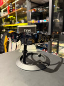 Óculos Palm Angels Logo Alto Relevo Armação Preto Lente Preto  - Pronta Entrega