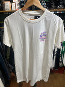 Camisa Anti Social Social Club Branca Logo World Pink/Green - Pronta Entrega