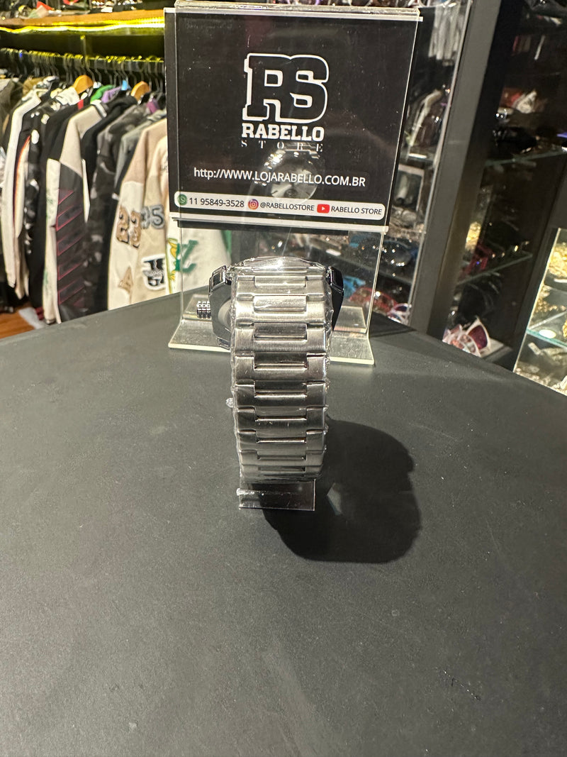 Relógio Bvlgari Silver Fundo Branco - Pronta Entrega
