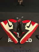 Tênis Nike Air Jordan 1 Retro High Bred Toe - Pronta Entrega