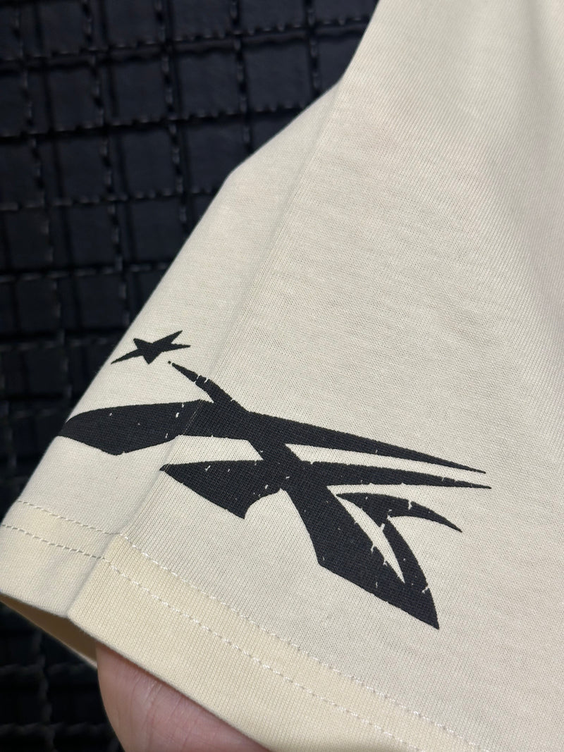 Camiseta Hellstar “Path to Paradise” Bege - Pronta Entrega