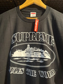 Camiseta Supreme X CORTEIZ Preto - Pronta Entrega