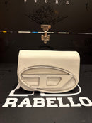 Bolsa Diesel Feminina 1DR Crossbody Branca - Pronta Entrega