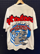 Camiseta Hellstar Scream Boy Branca - Pronta Entrega