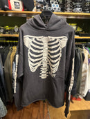 Moletom Saint Skeleton Cinza - Pronta Entrega