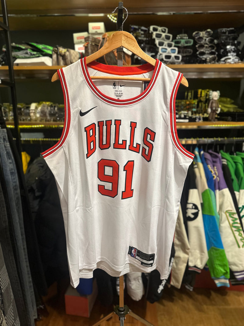 Jersey Nike NBA Chicago Bulls Associate Edition Dennis Rodman #91 - Pronta Entrega