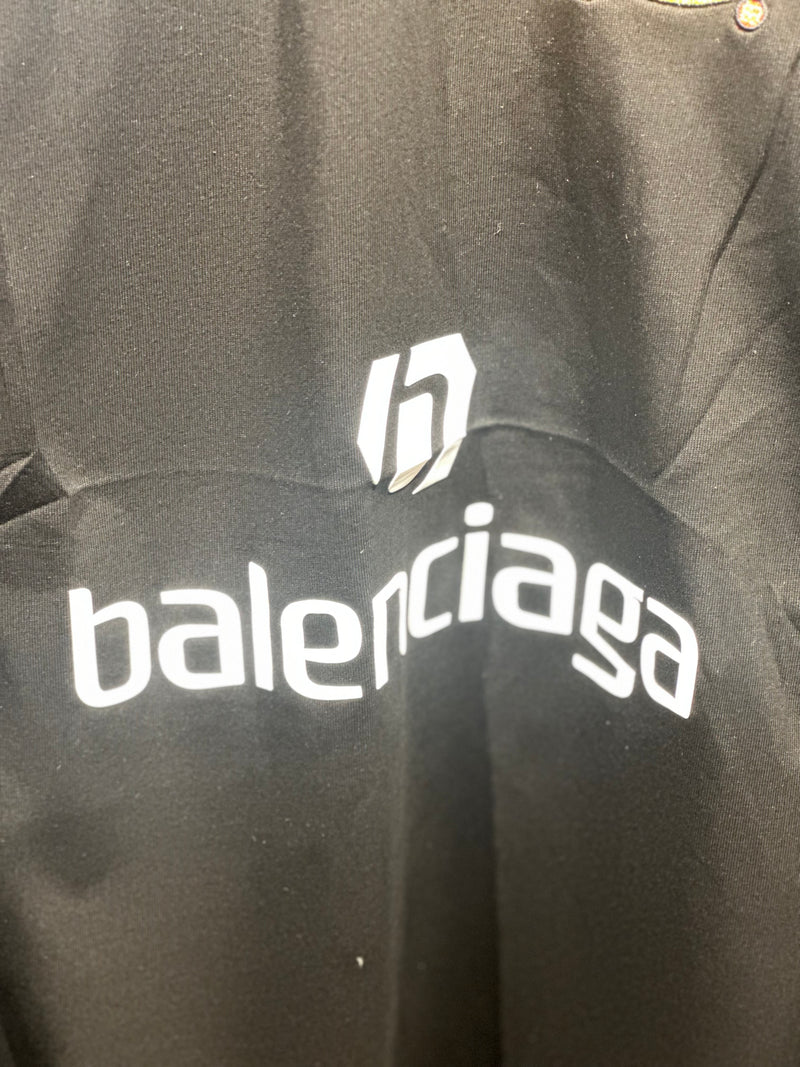 Camiseta Balenciaga Football Series 2024 Black - Pronta Entrega