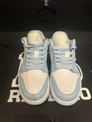 Tênis Nike Air Jordan 1 Low Football Grey Aluminum - Pronta Entrega