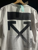 Camiseta Off-White Vanishing Branca  - Pronta Entrega