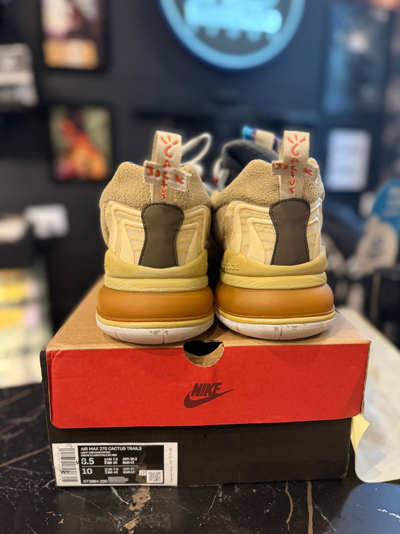 Tênis Nike x Cactus Jack Air Max 270 Cactus Trails - Pronta Entrega